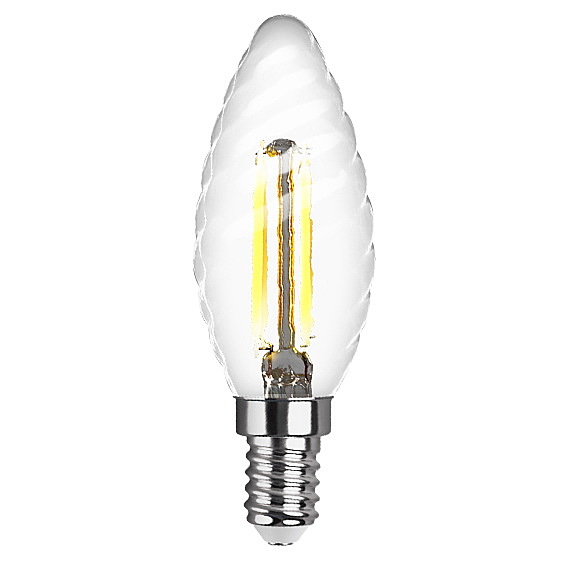 Светодиодная лампа REV E14 Филамент Свеча витая 7Вт 32493 5